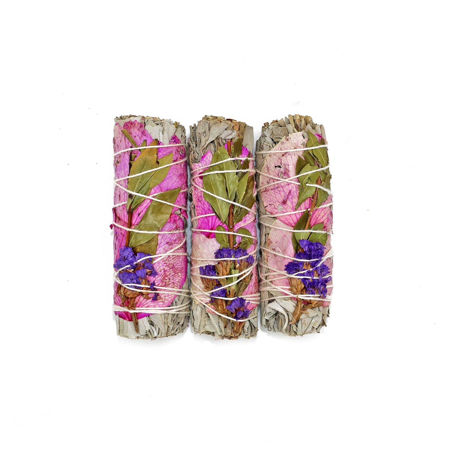 Meadow Fresh Floral White Sage Smudge Stick