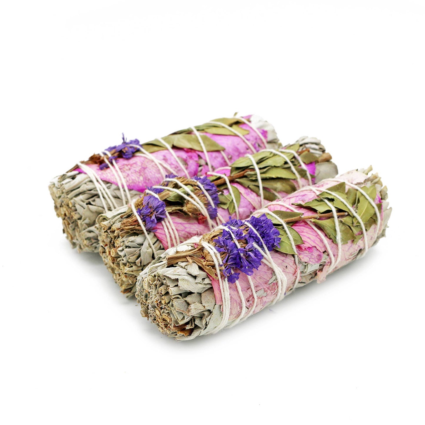 Meadow Fresh Floral White Sage Smudge Stick