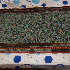 Shipibo Woven Song Cloth XLG - Song of Ayahuasca and Tobacco